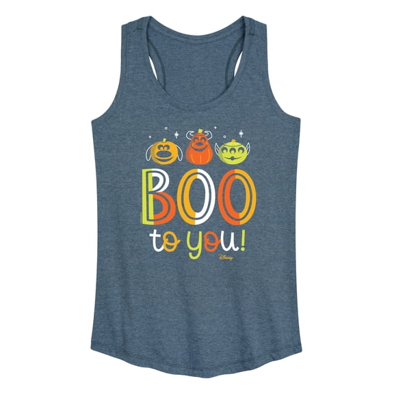 Disney Pixar - Boo To You - Women's Racerback Tank Top