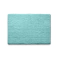 thumbnail image 2 of (2 pack) Your Zone Kids Teal Memory Foam Noodle Single Bath Rug with Nonslip Backside, 17" x 24", 2 of 6