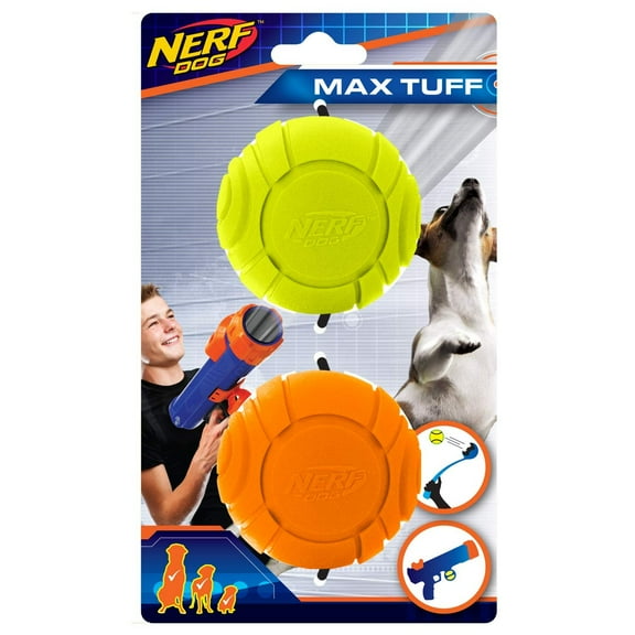 Nerf Dog 3.8in Bash Squeak Ball - Green