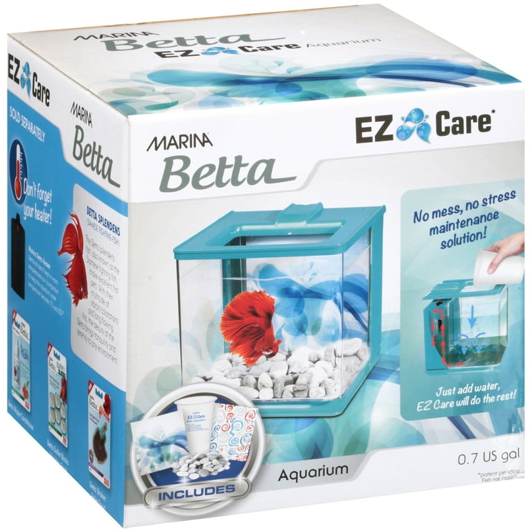 Marina Betta EZ Care Aquarium Blue