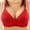 01 Red, variant on Weiqiqre Womens Underwear Light Padded T-Shirt Bra, Wide Straps Smooth Underwired Full Coverage Demi Bras for Women