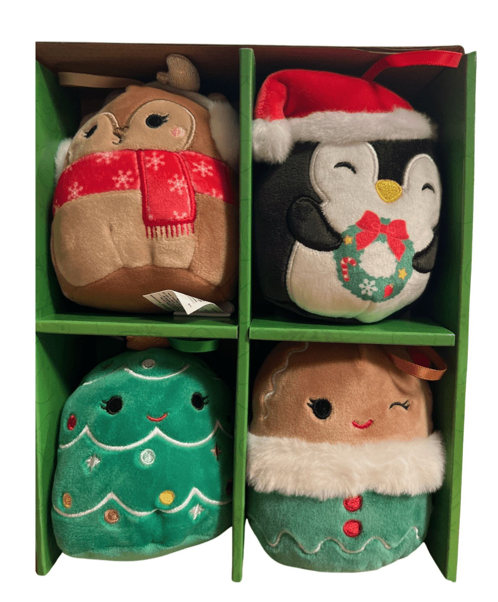 Official Squishmallow 4” Ornaments 8-pack