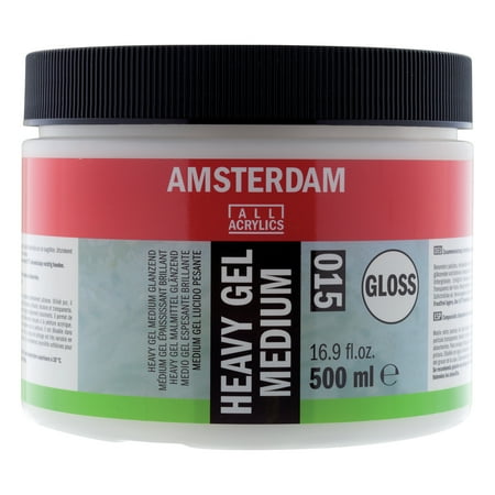 Heavy Gel - Amsterdam Acrylic Heavy Gel Medium, 500ml, Gloss