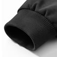 thumbnail image 4 of Homenesgenics Jackets for Men Big and Tall Long-Sleeve Relaxed-Fit Leather Plus Size Casual Hooded Outerwear Black XL, 4 of 9