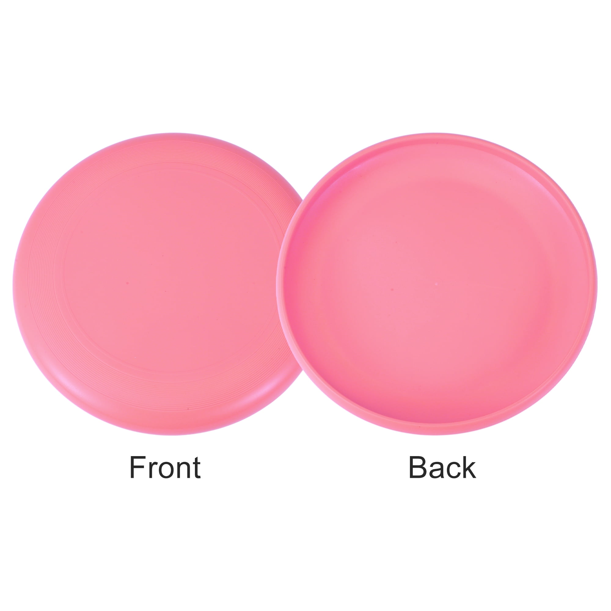 Unique Bargains Solid Color Flying Disc for Outdoor and Indoor Fun 1 Pc ["Pink"]