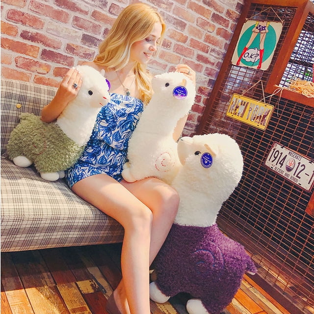 Poupée Alpaga Bête Dieu Peluche Cheval Boue Jouet Mouton Dessin Animé Cadeau
