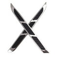 thumbnail image 1 of Soumake 2Pcs Car Styling Vent Air Flow Fender Decoration 3D Shark Gills Stickers Decals, 1 of 2