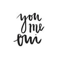 thumbnail image 3 of Urban Road 15x18 Black Modern Framed Museum Art Print Titled - You Me Oui Poster, 3 of 5