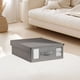 thumbnail image 4 of Fiudx Organizador de Sábanas, Contenedor de Almacenamiento Plegable, Diseño Modular, Ventana Transparente, Tela Catiónica Resistente, Ideal para Guardar Ropa Blanca En El Armario o El Dormitorio, Mul, 4 of 6