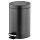 thumbnail image 1 of Cubo de basura metálico Pedal Bin mDesign de 3 litros con tapa y balde de plástico, 1 of 7