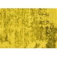 thumbnail image 1 of Ahgly Company Machine Washable Indoor Rectangle Oriental Yellow Industrial Area Rugs, 2' x 4', 1 of 4