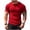 Red, variant on Timoontee Men's Short Sleeve T-Shirt Round Neck Solid Color Athletic Durable All Season Easy Care Everyday Wear Versatile Style Brown XXXXL