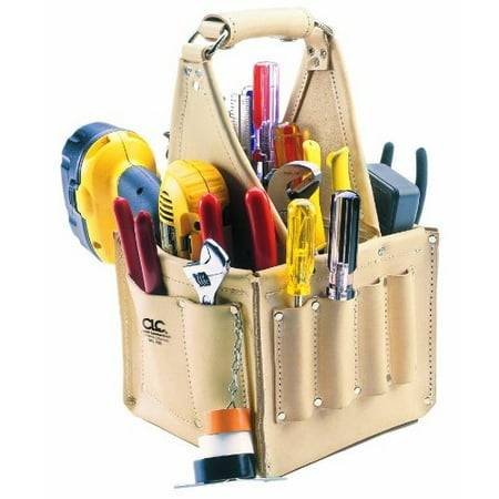 - Custom Leathercraft 526 17-Pocket Electrician's and Maintenance Tool Pouch