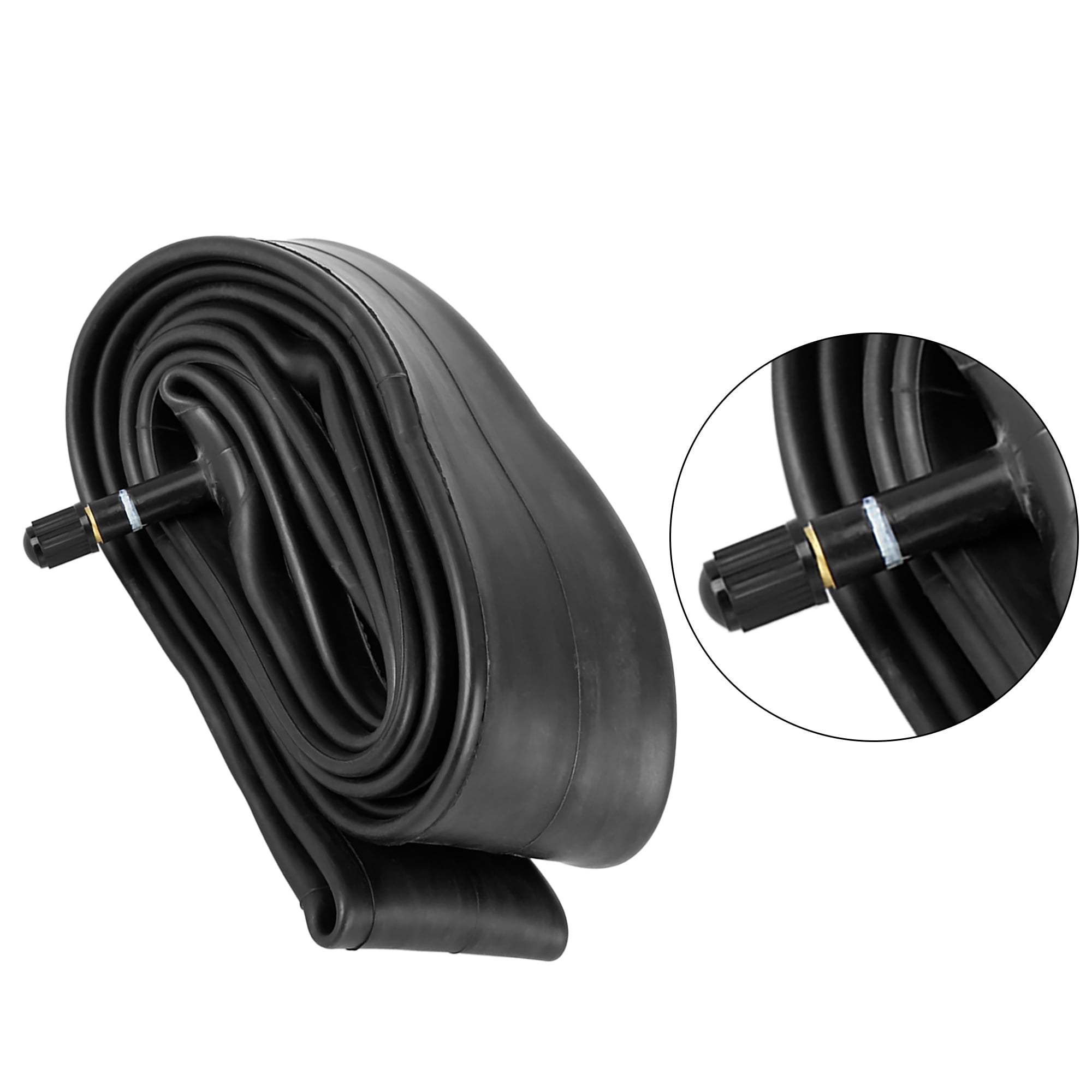 Unique Bargains 1 Pcs Black Cruiser Bike Inner Tube US Type Valve 26" x 2.125" Suitable for City