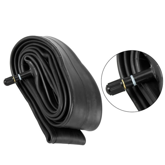 Unique Bargains Bike Inner Tube American Type Valve Bicycle Inner Tube Tyres Rubber Black 26 x 2.125in