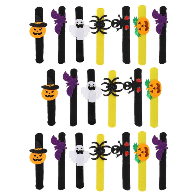 20pcs pulseras de slap slap juguetes de pulsera de bofetada