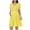 Yellow, variant on FAIWAD Maternity Tiered Dresses Short Sleeve V-Neck Casual Loose Button Down Ruffle Dresses Pregnancy Clothes