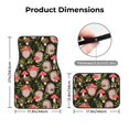 thumbnail image 5 of Vsdgher Edgehog and Mushrooms Car Foot Mat Set of 4 Pieces Universal Floor Liner Car Accessories Fits Most Cars, Trucks, Vans, sedans, SUV, 5 of 7