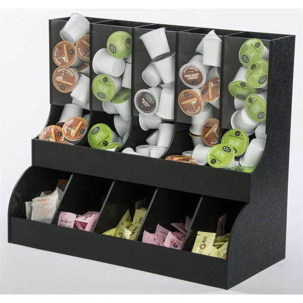 KCup Organizer and Dispenser, 10 Compartments, Holds 75+ KCups