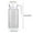 3.3 inch, variant on DJJGXAN Acrylic Pitcher with Lid and Spout, Plastic Carafe for Cold Water, Large Iced Tea Pitcher for Coffee, Juice and Homemade Beverage