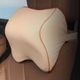 thumbnail image 2 of Almohadillas de Cuello de Coche Cojín de Cuna de Silla para Auto / 28 *23,5 x 12,5 cm Beige, 2 of 6