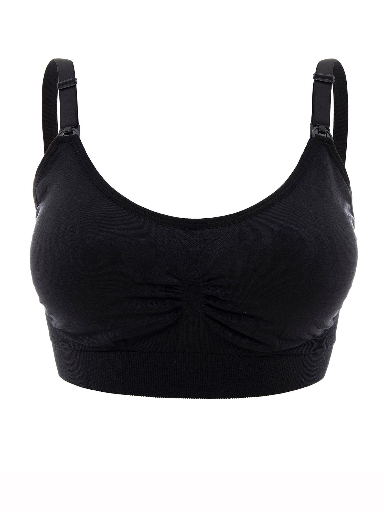 Womens Seamless Nursing Bra Sleep Maternity Bralette Seamless Clip Down