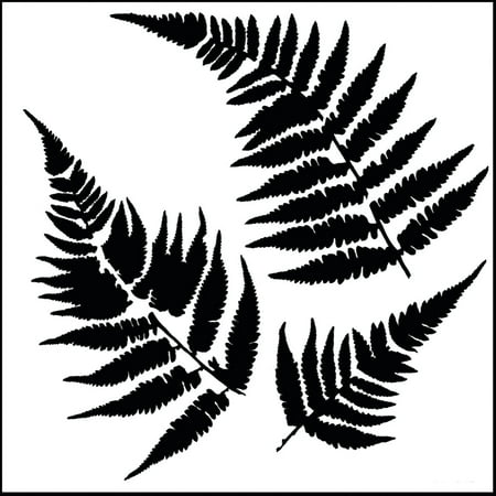 UPC: 0842254008438 | The Crafter s Workshop Stencil  6  x 6   Ferns