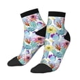 thumbnail image 2 of Bingfone Cactus1 Design Patterned Men'S Women'S Casual Cotton Socks, 2 of 9