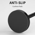 thumbnail image 5 of Matte Black Stainless Steel Countertop Paper Towel Holder - Weighted Non-Slip Base | One-Handed Operation | Kitchen Bathroom, 5 of 5