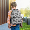 thumbnail image 6 of Yiaed Gray Tractor Print School Backpack College Backpack Daypacks for Students High School Spacious and Durable Daypack for Work and Travel-One Size, 6 of 6