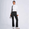 thumbnail image 6 of Feekit Women's Fleece Lined Winter Leggings High Waisted Soft Stretch Yoga Pants Warm Thermal Pants, 6 of 9