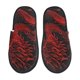 thumbnail image 1 of Fotbe Red Dragon On Black Pantuflas Peludas para Mujer con Estampado, Zapatillas de Peluche, Zapatos de Invierno para Casa, Uso Interior y Exterior-Large, 1 of 8