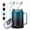 Indigo Black, variant on 32oz Insulated Tumbler with Handle - Keep Cold-36h & Hot-24h, Stainless Steel Travel Coffee Mug, Double Wall Vacuum Metal Thermal Cup, Leakproof BPA-Free
