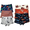 thumbnail image 6 of B&Q 6 PK Cotton Toddler Boys Boxer Briefs - Sizes 4T to 8T | Kids Underwear, 6 of 6