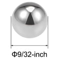 thumbnail image 2 of Bearing Balls 9/32-inch Chrome Steel G10 Precision Ball 60-63 HRC 50 Pack, 2 of 3