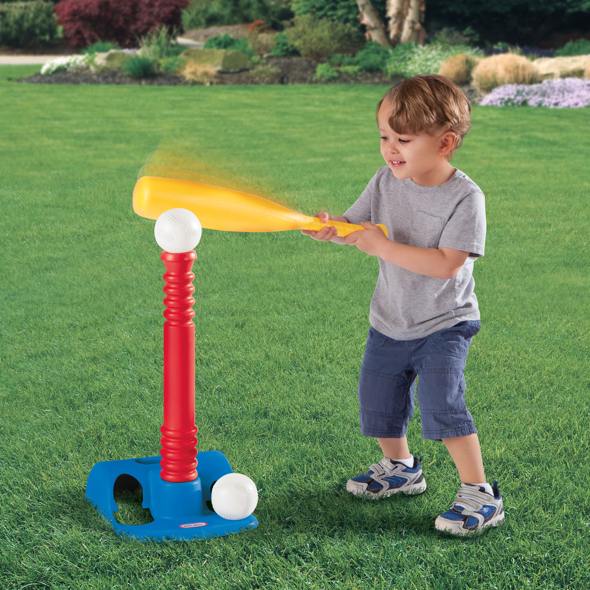 Little Tikes TotSports T-Ball Set with Bat and Balls photo 2