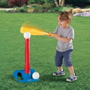 Little Tikes TotSports Kids T-Ball Set with Bat and 2 Balls, Ages 18 Months to 4 Years