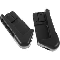 Milisten Mobile Gaming Grip Handle ABS Black - 1 Pair Comfortable Controller Accessories for Enhanced Gamers