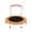 Orange, variant on Hommoo 36" Mini Trampoline for Kids Age 1-6, Indoor/Outdoor Kid Trampoline with Handle, Pink