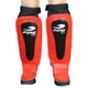thumbnail image 1 of Par de Espinilleras de Piel Tipo Calceta Fire Sports MMA, Kick Boxing, Muay Thai, Rojo, 1 of 3