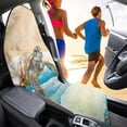 thumbnail image 3 of Uorisanigo Waterproof Beach Turtle Car Seat Towel Cover - Bucket Towel Seat Covers Fits for Most Vehicles - Sweat-Proof & Machine Washable for Athletes, Gym Workouts, 3 of 6