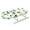 Floral pattern, variant on jifeng Ironing Board Foldable Type Tabletop Ironing Board for Dorm Household Travel Wave pattern