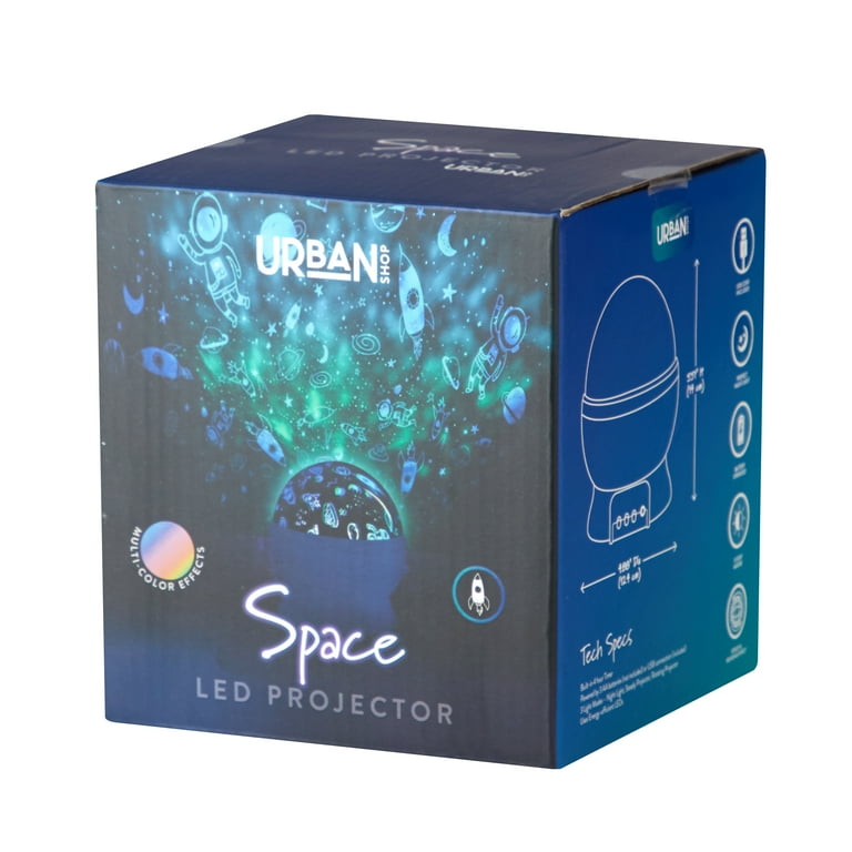 Rotating LED Projector Night Light - Space Rotating LED Projector Night Light - Space