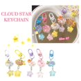 thumbnail image 3 of Cartoon Cloud Star Keychain Pentagram Key Chain For Girls Decoration Key, 3 of 8