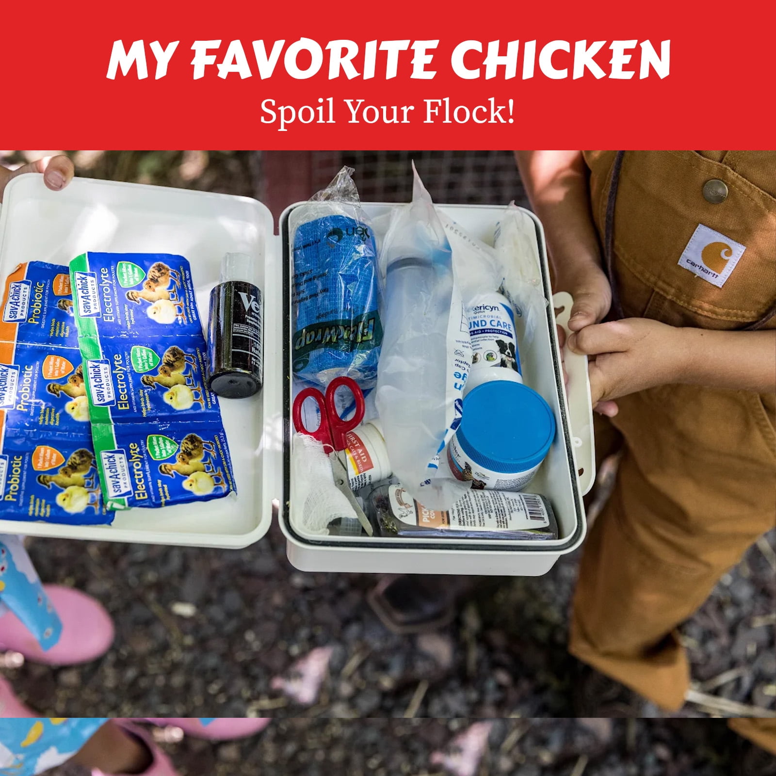 Essential Poultry First Aid Kit for Backyard Chickens