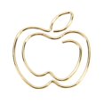 thumbnail image 2 of 100pcs Fruit Paper Clips Cute Bookmark Pare Clips Portable Funny Small Paper Clips with Transparent Box for School Office Gold, 2 of 3