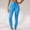 Blue, variant on Umfun Gradient Tie Dye Seamless Yoga Leggings High Waist Slim Athletic Pants for Gym Fitness Running Hiking and Trendy Street Daily Wear