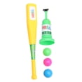 thumbnail image 4 of HAMPPLIES 1Set Baseball Bat and Balls Plastic Set Assorted Colors Designed for Safe Fun and Easy Catching, 4 of 8