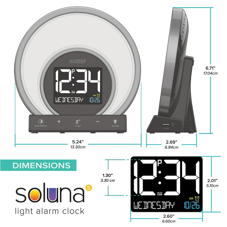 La Crosse Technology Soluna S Light Sunrise & Sunset Glow
