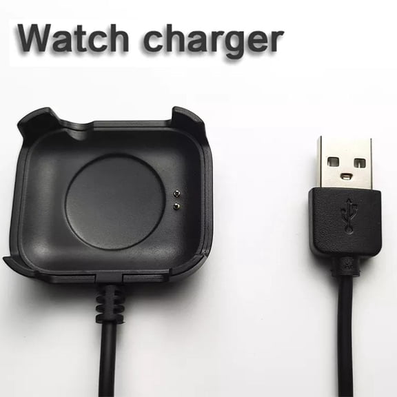 Smart Watch Charging Dock, USB Charging Cable with Stand Holder for Watches, Compact Charger Base for Travel Home Office
